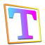 Poster Font icon