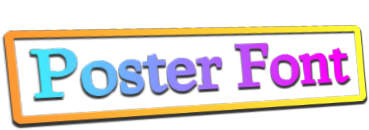 Poster Font logo